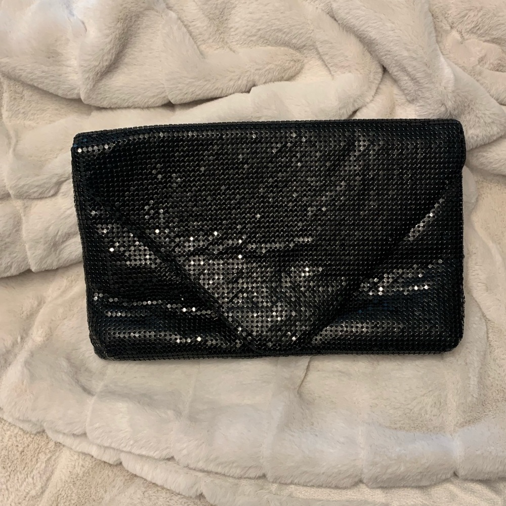 Black Sequin Clutch